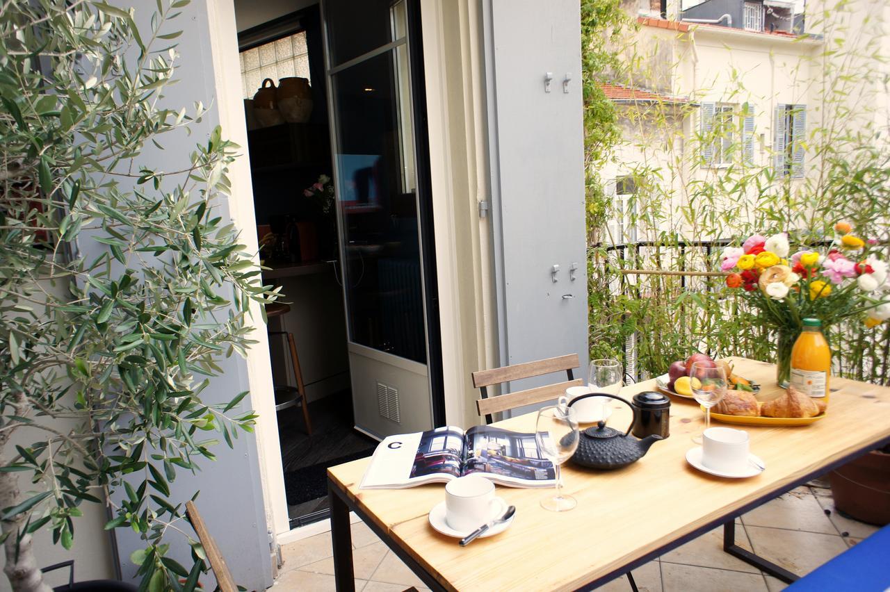 Ze Perfect Place - Elegant Appartement Avec Terrasse - Promenade Des Arts 尼斯 外观 照片