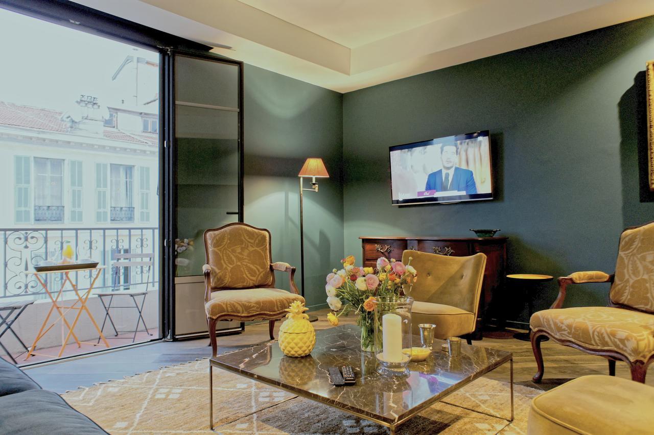 Ze Perfect Place - Elegant Appartement Avec Terrasse - Promenade Des Arts 尼斯 外观 照片