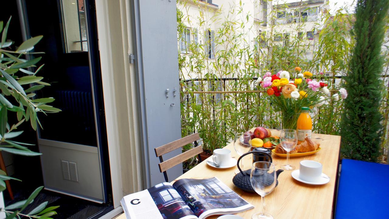 Ze Perfect Place - Elegant Appartement Avec Terrasse - Promenade Des Arts 尼斯 外观 照片